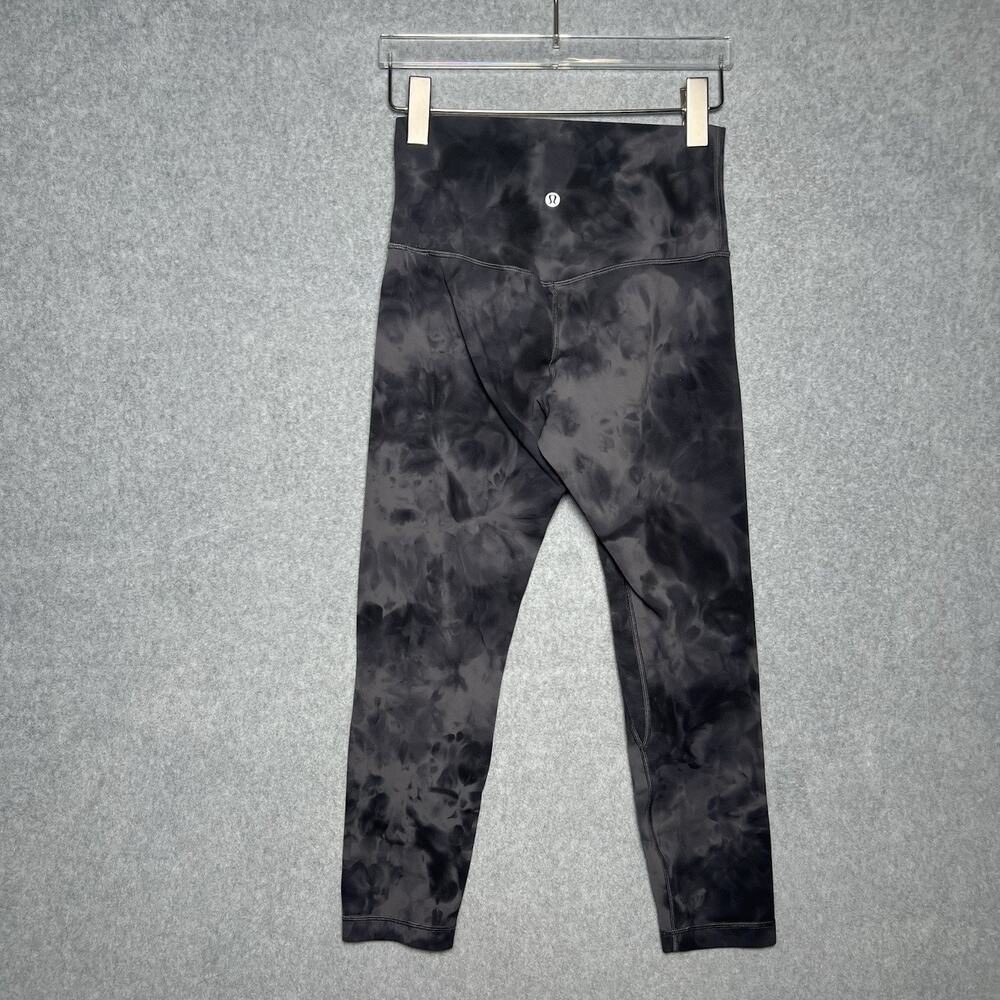 Lululemon Align Leggings Womens 6 High Rise Diamond Dye Grey Graphite Colorway